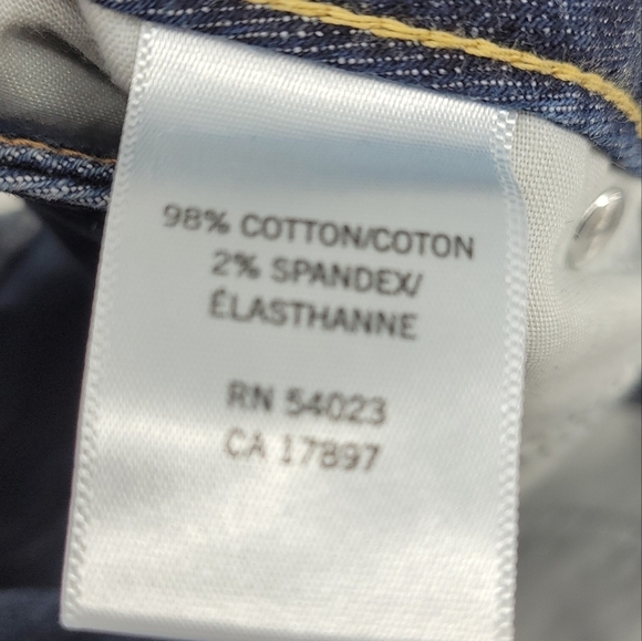 Banana Republic Womens Bootcut‎ Faded Dark Wash Jeans Size 8 Long - Picture 8 of 12